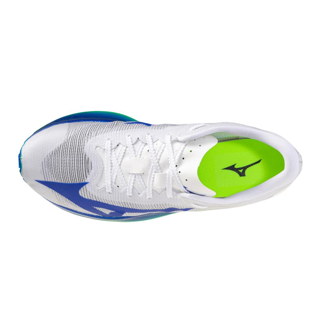 Mizuno Unisex Hyperwarp Elite Running Shoe White Lightning Yellow