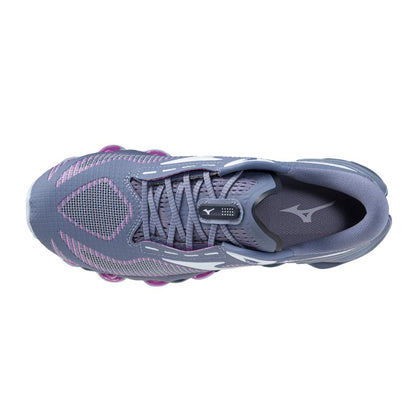 Mizuno Women's Wave Prophecy 15 Running Shoe Wild Wind Ice Water
