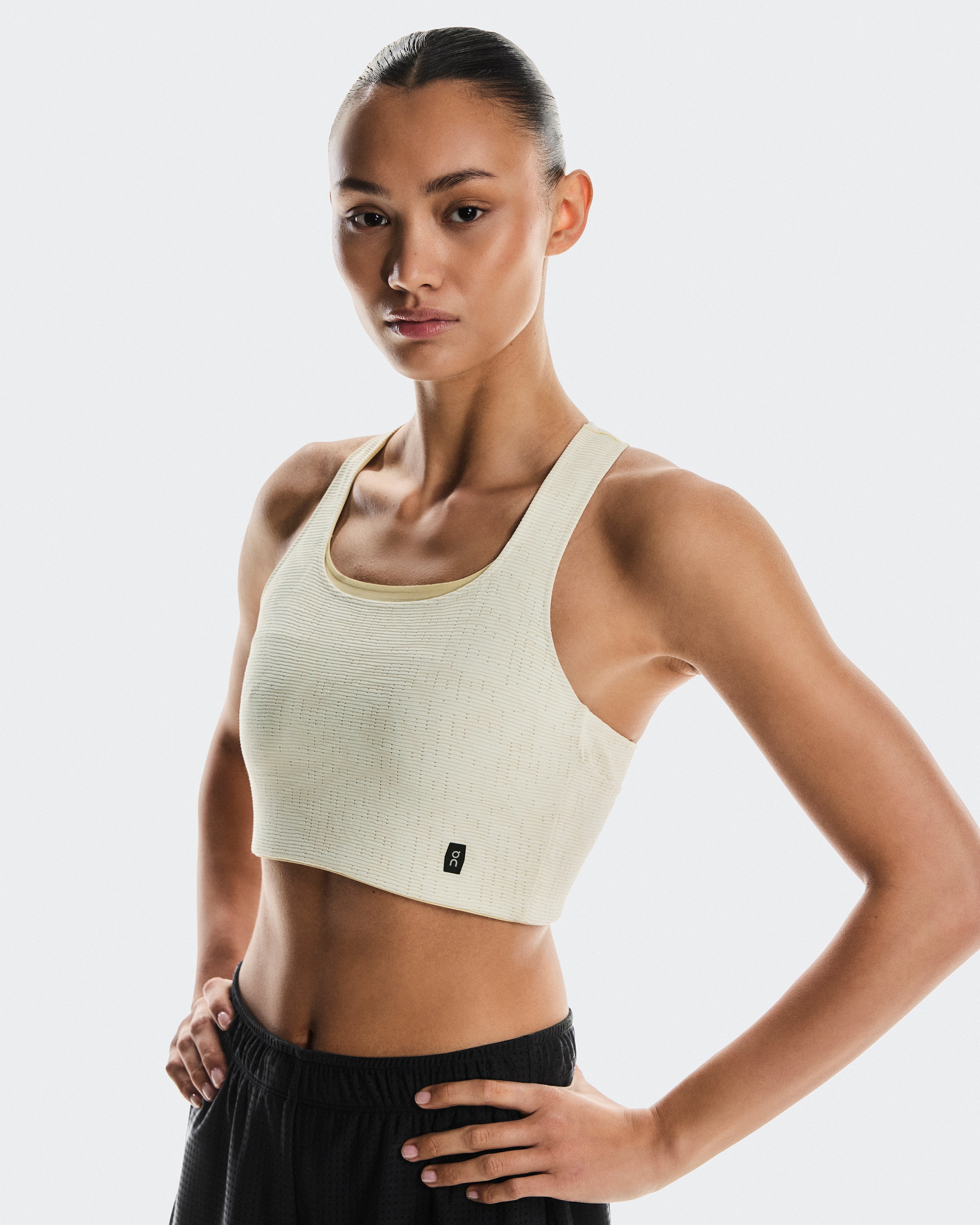 On Pace Pocket Bra Taupe (Women'S)
