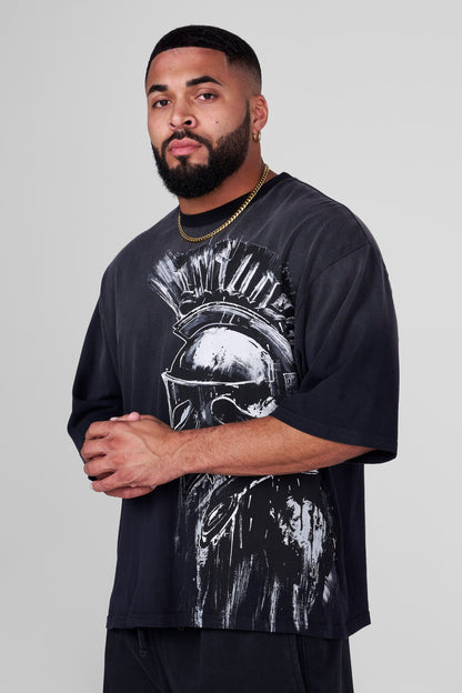 YoungLA 4119 - Spartan Tees Black Wash