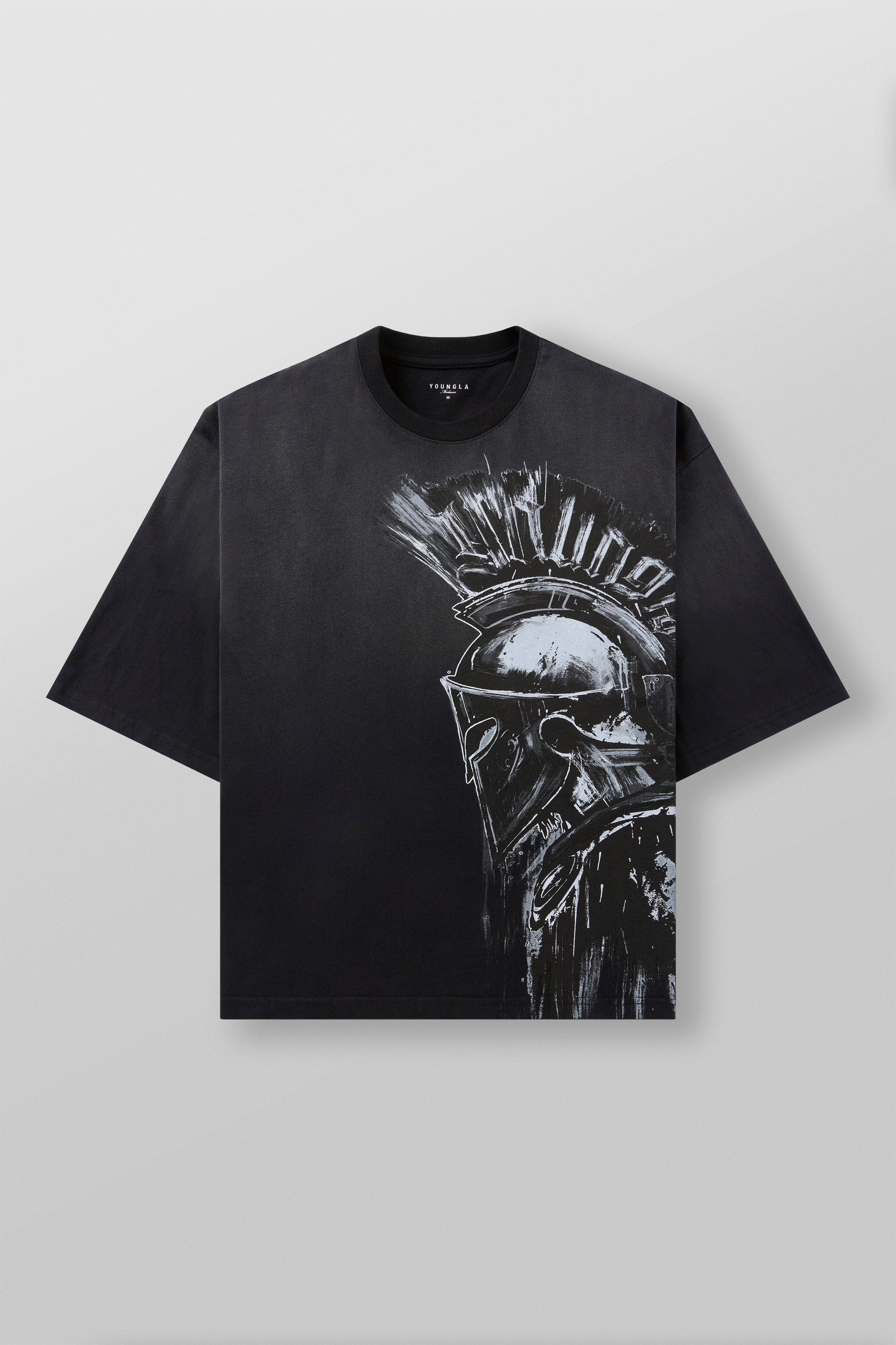YoungLA 4119 - Spartan Tees Black Wash