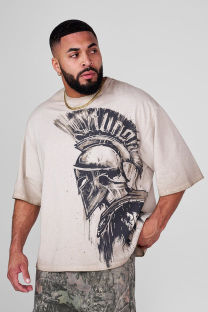 YoungLA 4119 - Spartan Tees Tan Wash