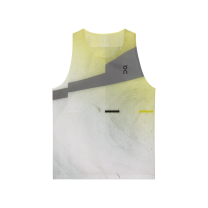On Race Singlet Limelight | Glacier