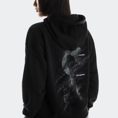 On Club Hoodie Graphic Black | Olive (Women'S)
