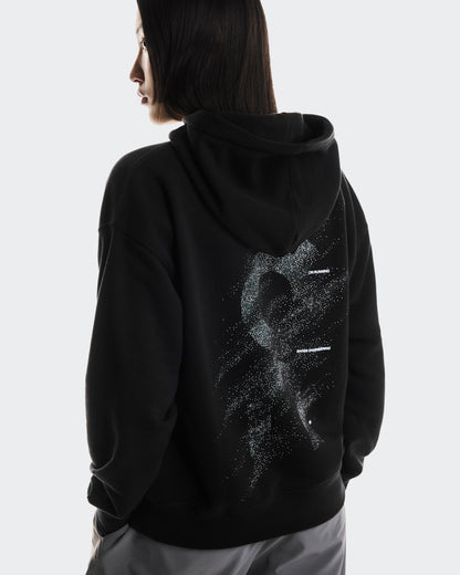 On Club Hoodie Graphic Black | Olive (Women'S)