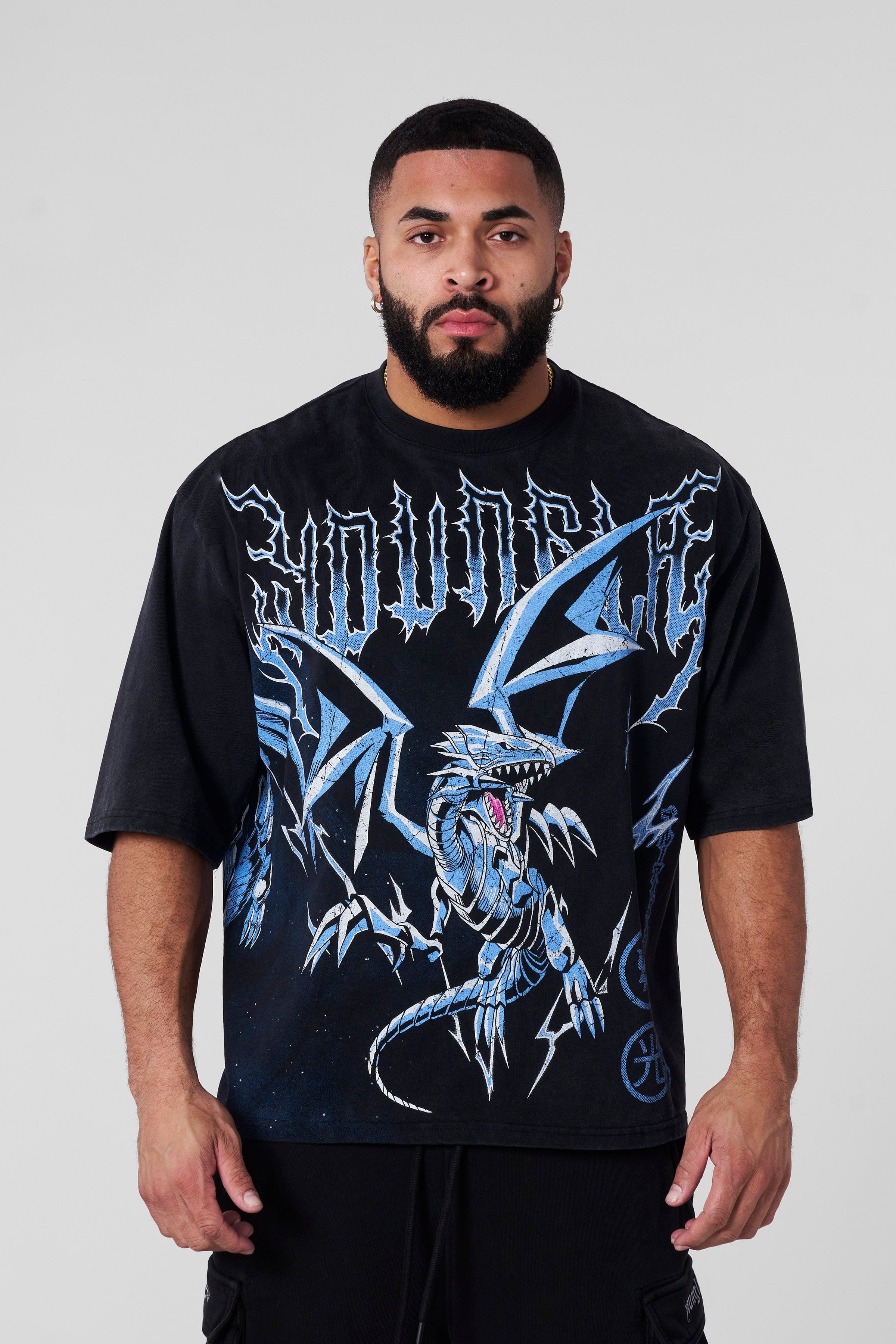 YoungLA 4123 - Yu-Gi-Oh! Tees Blue Eyes