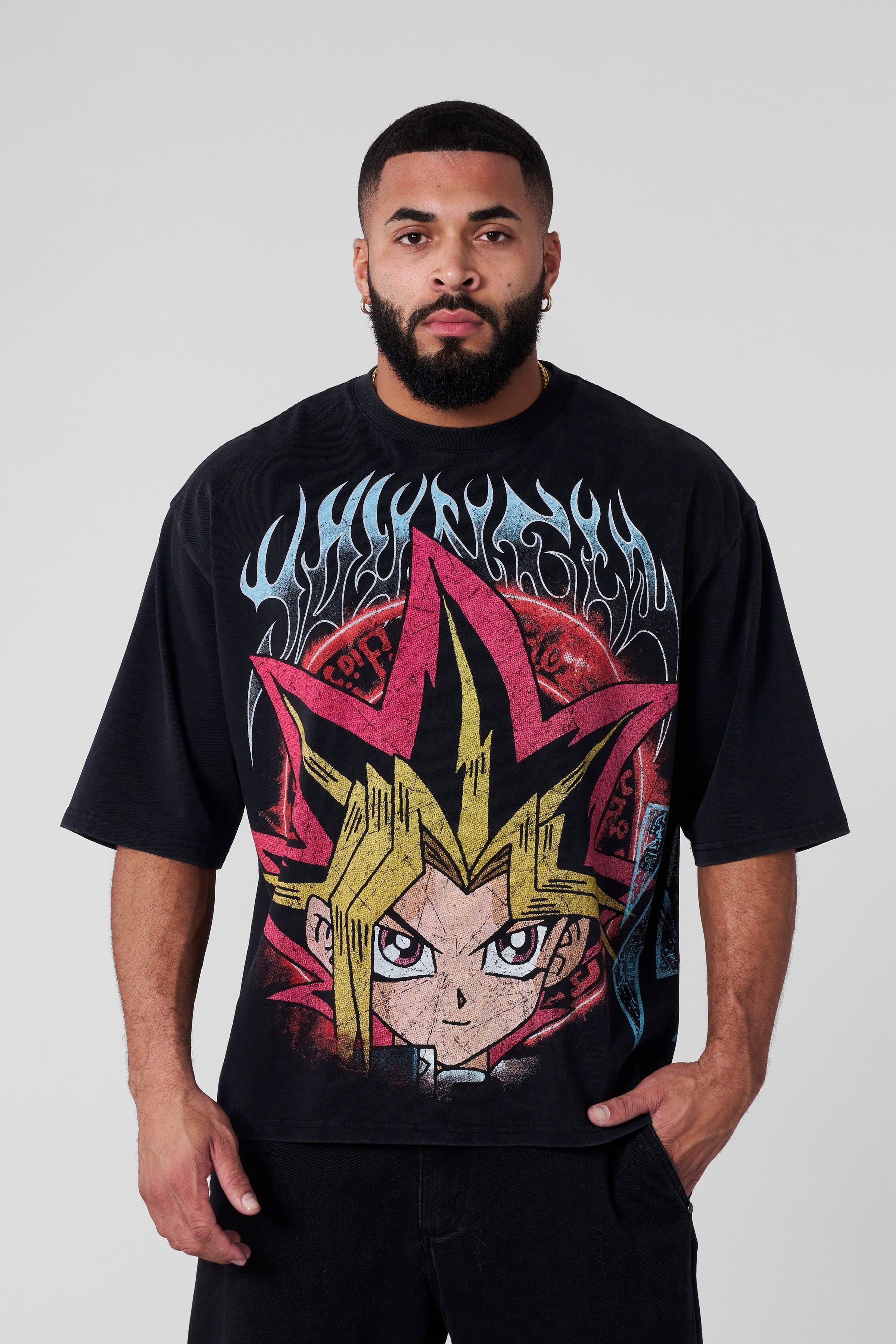 YoungLA 4123 - Yu-Gi-Oh! Tees Yugi Dark Magician