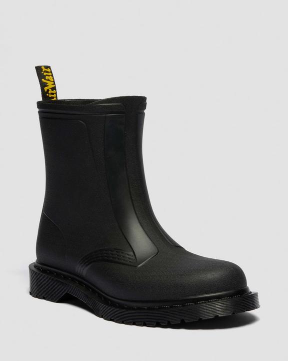 Dr Martens 1460 Rain Boots - Black Pvc