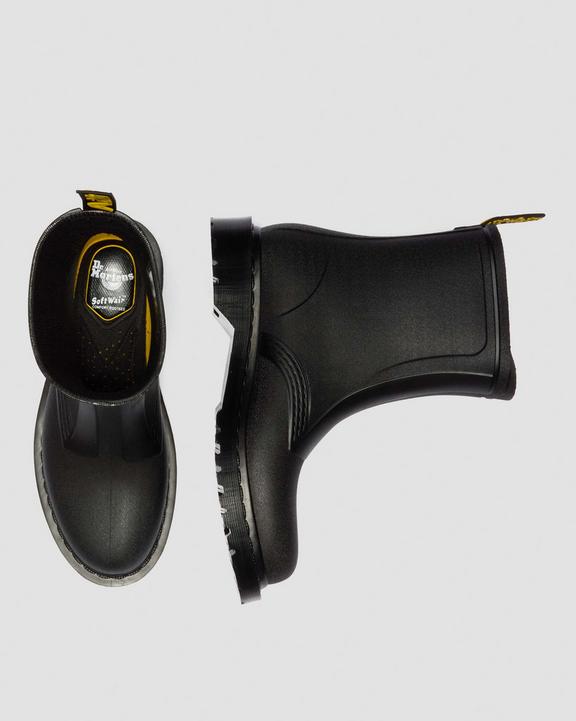 Dr Martens 1460 Rain Boots - Black Pvc