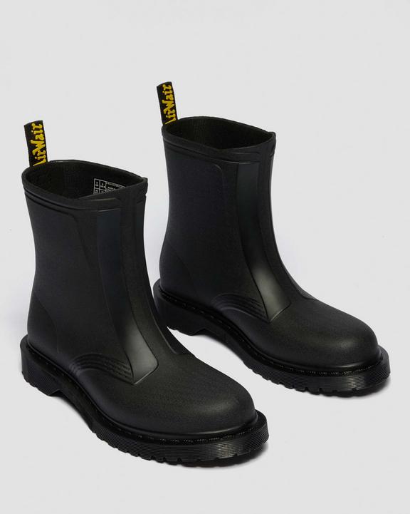 Dr Martens 1460 Rain Boots - Black Pvc