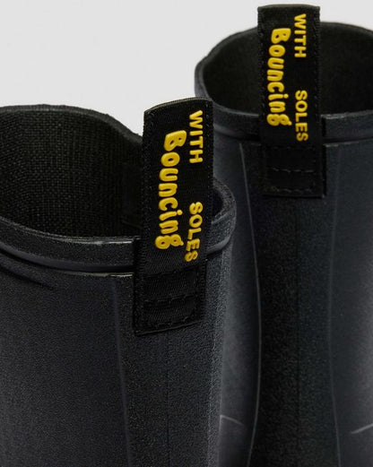 Dr Martens 1460 Rain Boots - Black Pvc