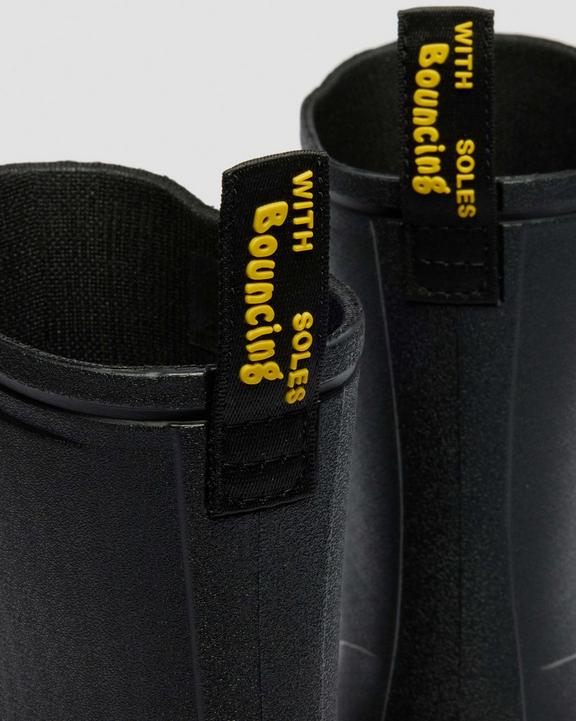 Dr Martens 1460 Rain Boots - Black Pvc