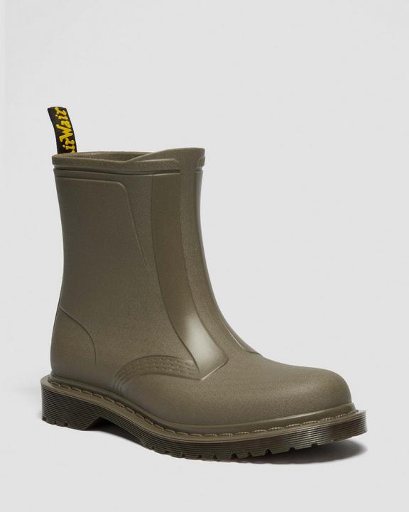 Dr Martens 1460 Rain Boots - Dms Olive