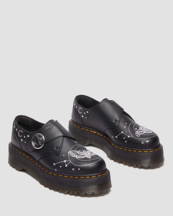 Dr Martens Monk Celestial Moth - Black