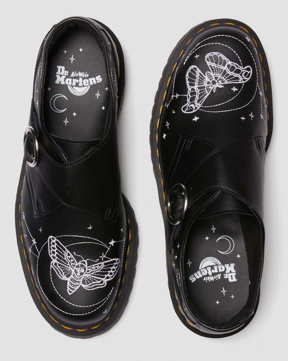 Dr Martens Monk Celestial Moth - Black