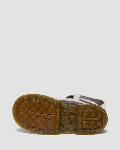 Dr Martens Buzz Lace Up - Dark Brown+Natural
