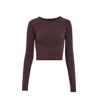 On Movement Long-T Crop Mulberry (Women'S)
