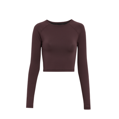 On Movement Long-T Crop Mulberry (Women'S)