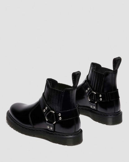 2976 Harness - Black Analine - Womens
