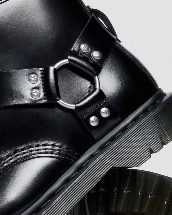 1460 Harness - Black Analine - Mens