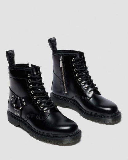 1460 Harness - Black Analine - Mens
