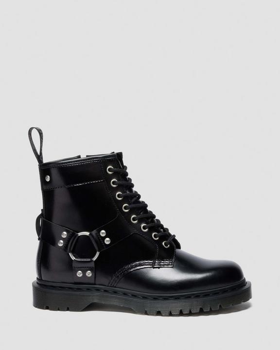 1460 Harness - Black Analine - Mens