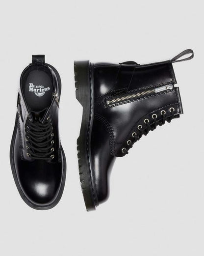 1460 Harness - Black Analine - Mens