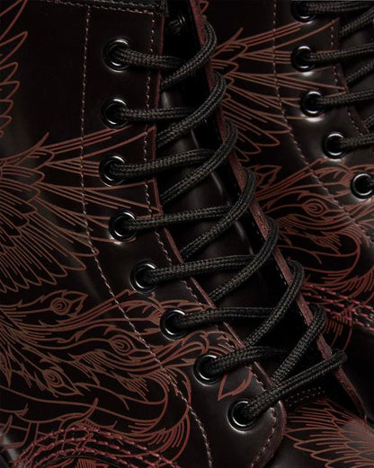 Dr Martens 1460 Phoenix - Cherry Red Arcadia