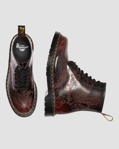 Dr Martens 1460 Phoenix - Cherry Red Arcadia
