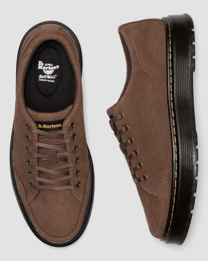 Dr. Martens Brookline 6 Eye Bronx Suede - Womens
