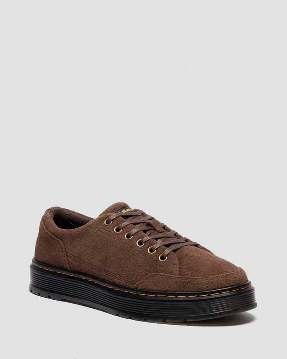 Dr. Martens Brookline 6 Eye Bronx Suede - Womens