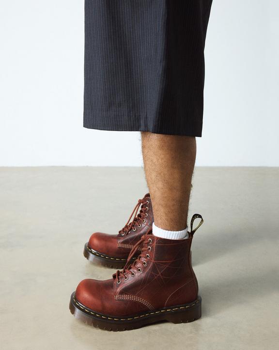 Dr Martens 1460 Pascal Bex Made In England - Caramel Brown