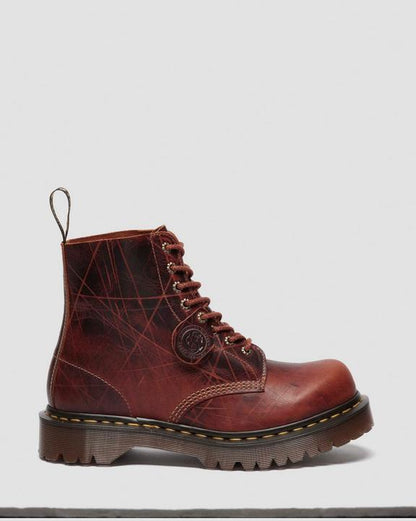 Dr Martens 1460 Pascal Bex Made In England - Caramel Brown