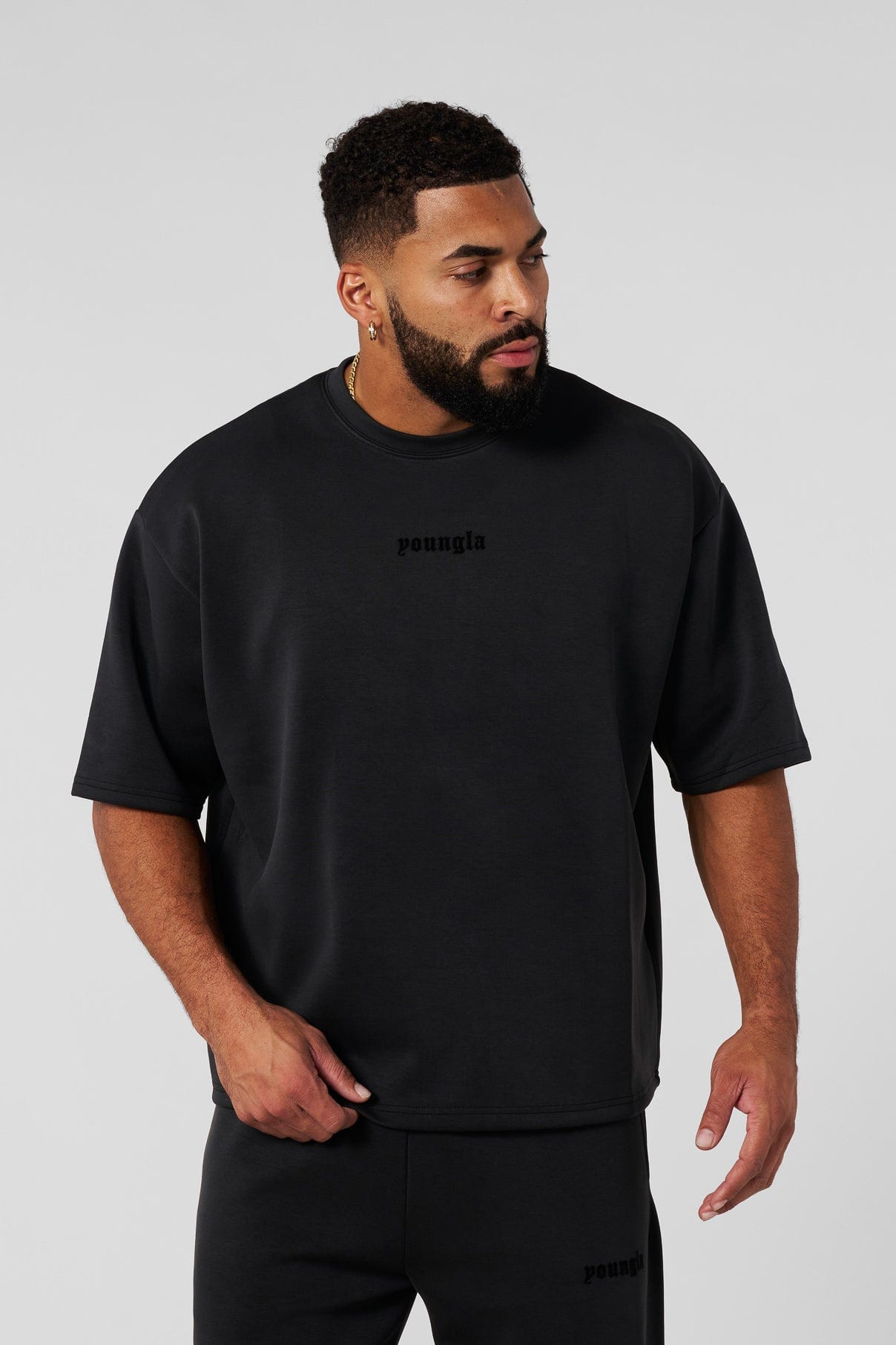 YoungLA 4161 - Soft AF Tees Charcoal
