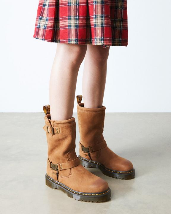 Dr. Martens Anistone Hi Desert Brown - Womens