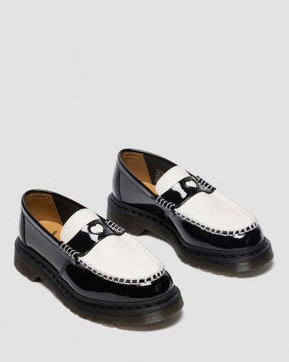 Dr Martens Penton Heart - Black & White