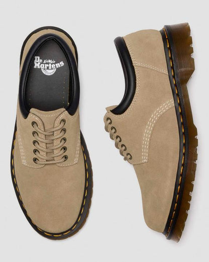 Dr Martens Waxy Suede Shoes - Savannah Tan