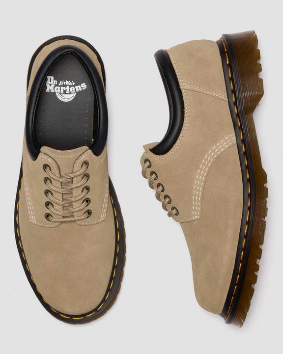 Dr Martens Waxy Suede Shoes - Savannah Tan