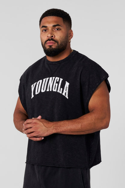 YoungLA 4171 - Huge Cut-Offs Black Wash