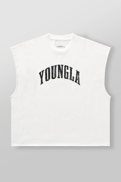 YoungLA 4171 - Huge Cut-Offs White