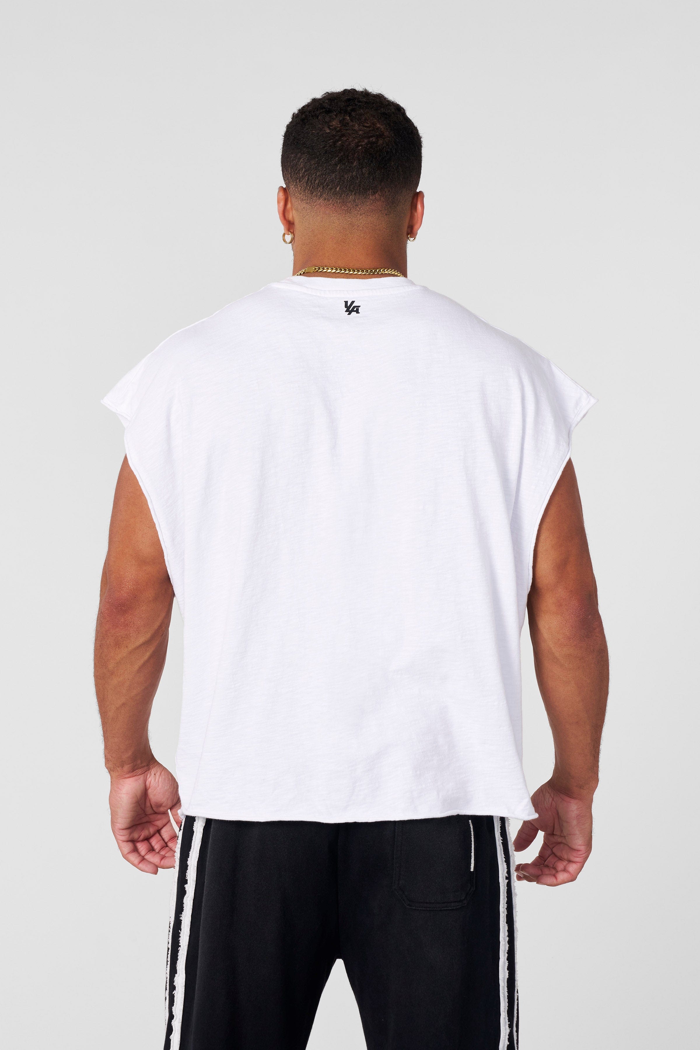 YoungLA 4171 - Huge Cut-Offs White