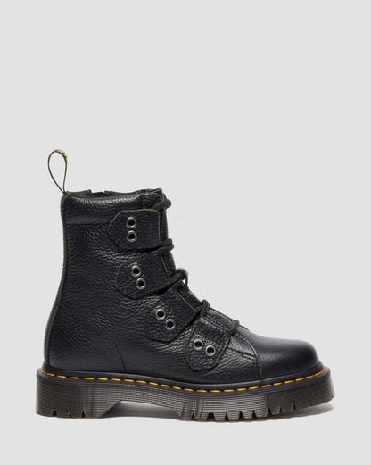 Dr. Martens 1460 Bex Ltt Black Milled Nappa - Womens