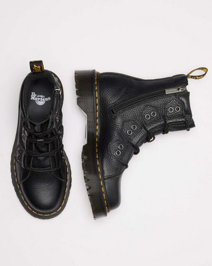 Dr. Martens 1460 Bex Ltt Black Milled Nappa - Womens