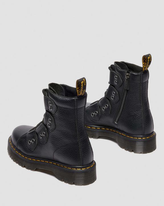 Dr. Martens 1460 Bex Ltt Black Milled Nappa - Womens