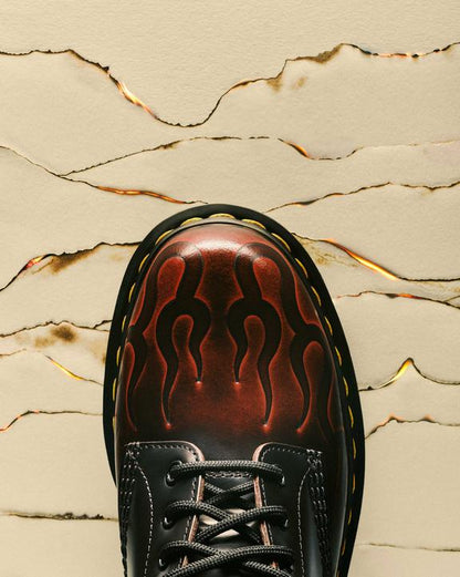 Dr. Martens 1460 Inferno Cherry Red Arcadia - Womens