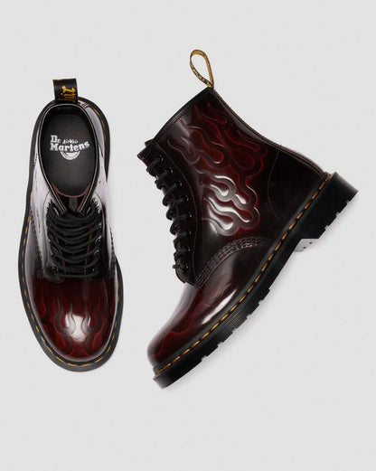 Dr. Martens 1460 Inferno Cherry Red Arcadia - Womens