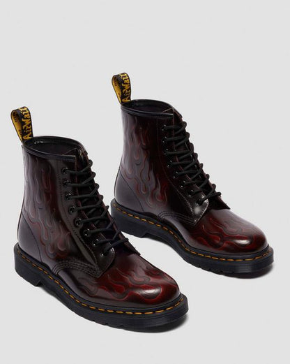 Dr. Martens 1460 Inferno Cherry Red Arcadia - Womens