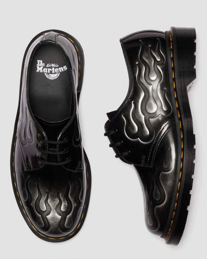 Dr. Martens 1461 Inferno Silver - Womens