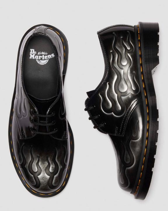Dr. Martens 1461 Inferno Silver - Womens