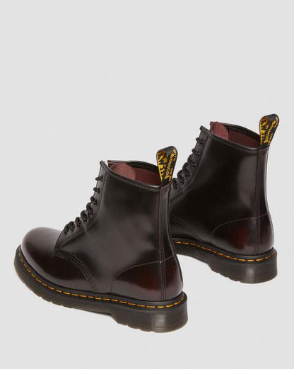 Dr Martens Arcadia Leather Boots - Cherry Red Arcadia